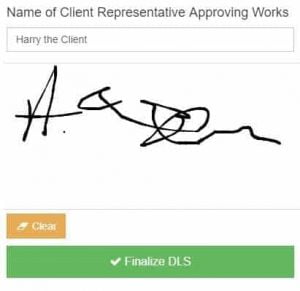 client approval